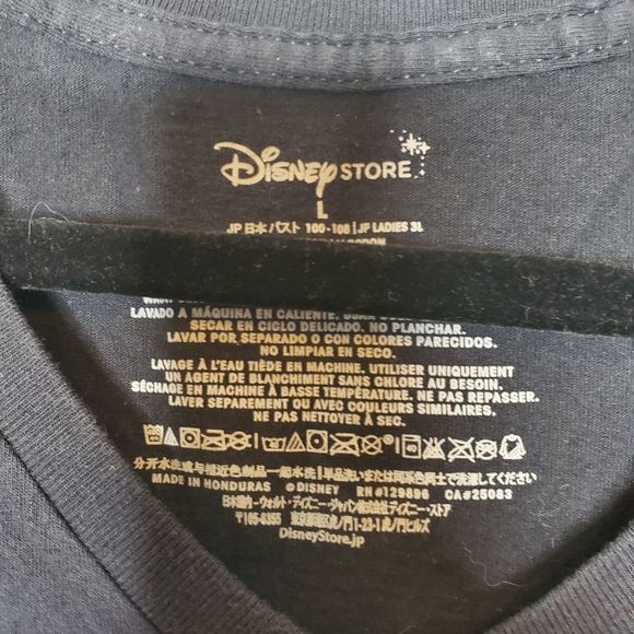 Disney Mickey Mouse Paint Drip Graphic Tee Size Large - Picture 3 of 5